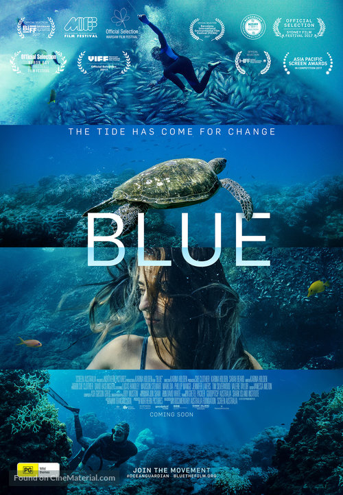 Blue - Australian Movie Poster