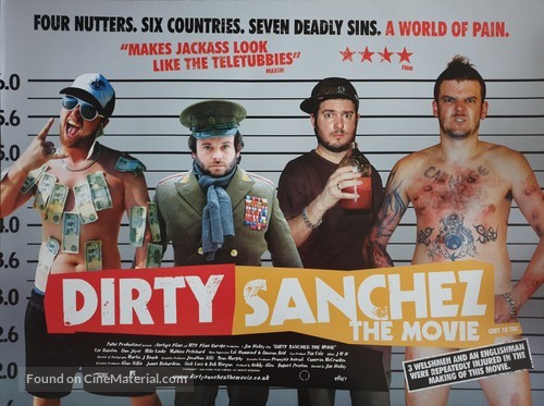 Dirty Sanchez: The Movie - British Movie Poster