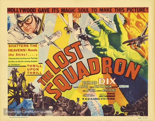 The Lost Squadron - Movie Poster