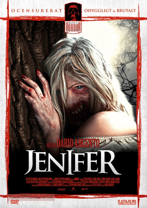 &quot;Masters of Horror&quot; Jenifer - Swedish Movie Cover