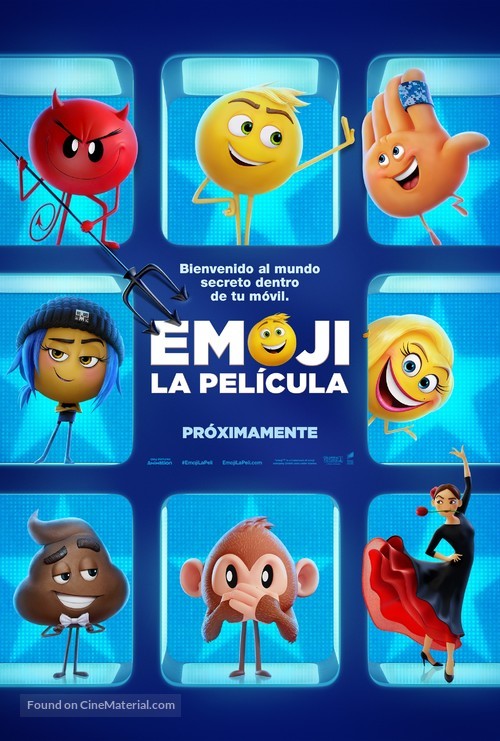 The Emoji Movie - Spanish Movie Poster