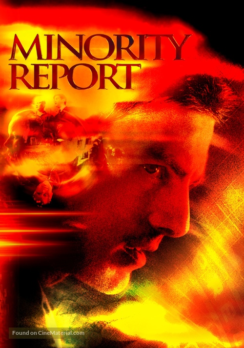 Minority Report - German Movie Cover