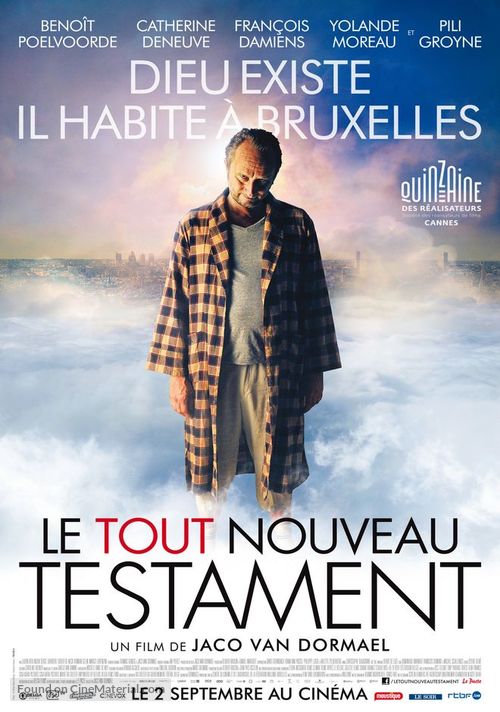 Le tout nouveau testament - Belgian Movie Poster