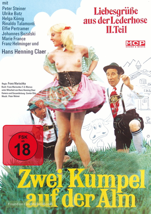 Liebesgr&uuml;&szlig;e aus der Lederhose II. Teil: Zwei Kumpel auf der Alm - German Movie Poster