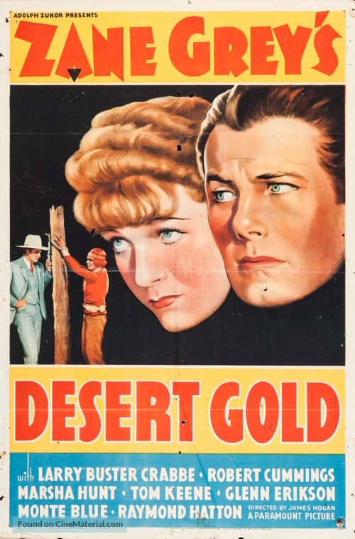 Desert Gold - Movie Poster