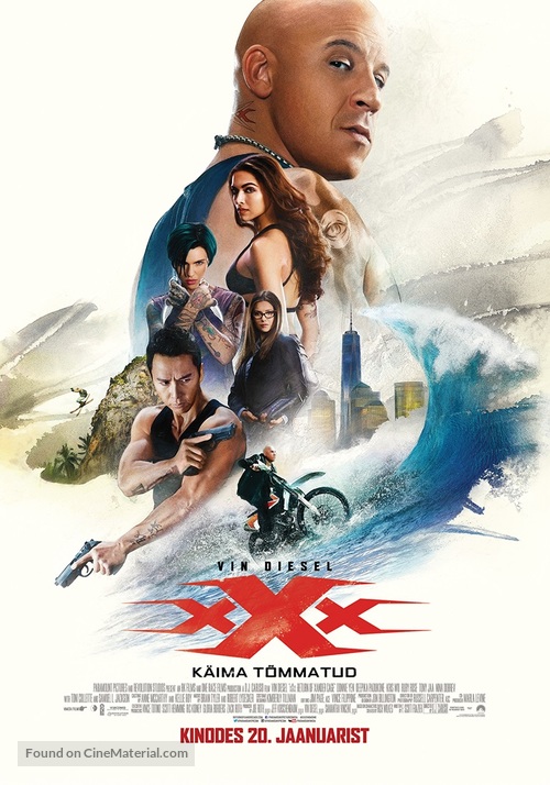 xXx: Return of Xander Cage - Estonian Movie Poster