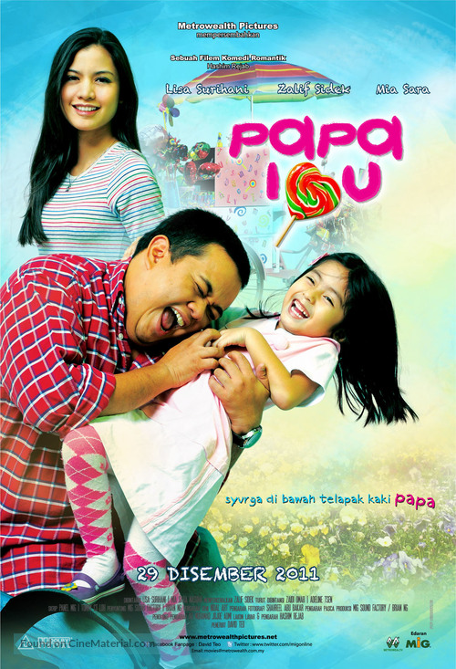 Papa I Love You - Malaysian Movie Poster