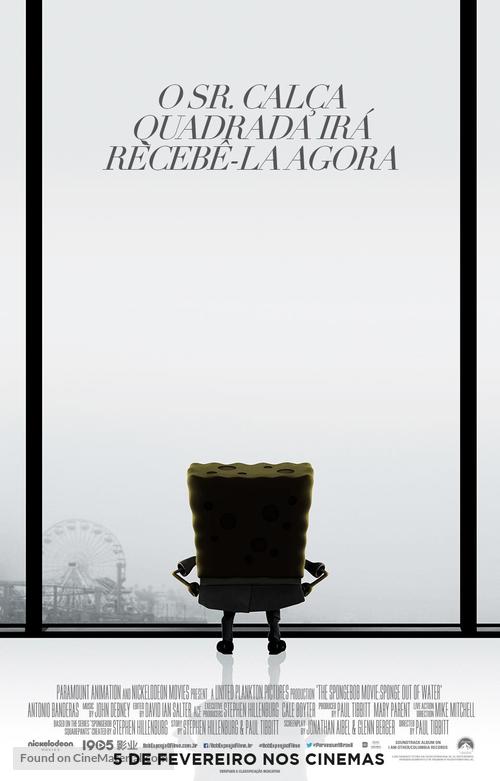 The SpongeBob Movie: Sponge Out of Water - Brazilian Movie Poster