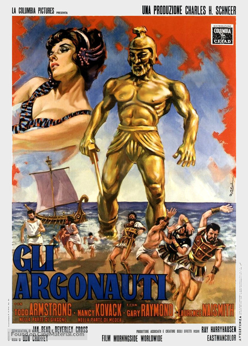 Jason and the Argonauts - Italian Movie Poster