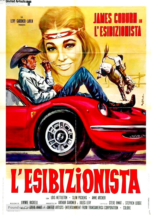 The Honkers - Italian Movie Poster