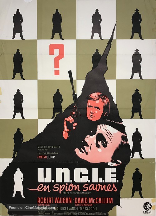 One of Our Spies Is Missing - Danish Movie Poster