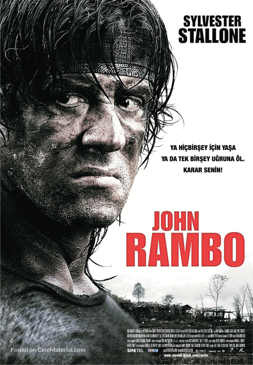 Rambo - Turkish Movie Poster