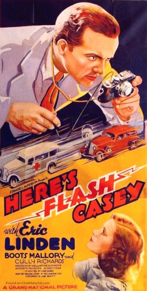 Here&#039;s Flash Casey - Movie Poster