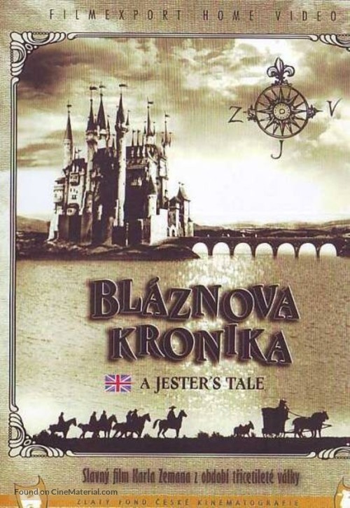 Bl&aacute;znova kronika - Czech DVD movie cover