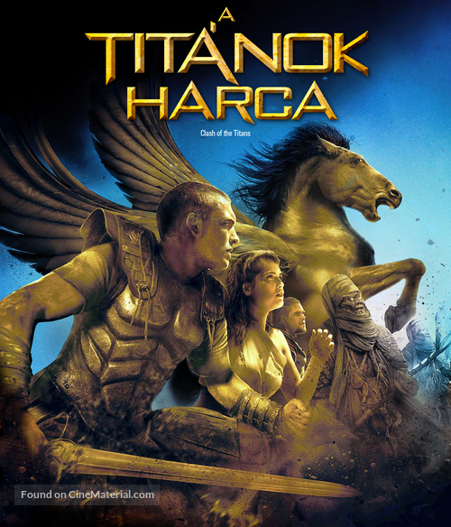 Clash of the Titans - Hungarian Blu-Ray movie cover