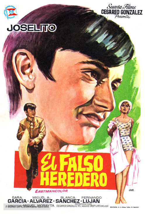 Joselito vagabundo - Spanish Movie Poster