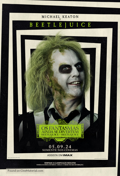 Beetlejuice Beetlejuice - Brazilian Movie Poster