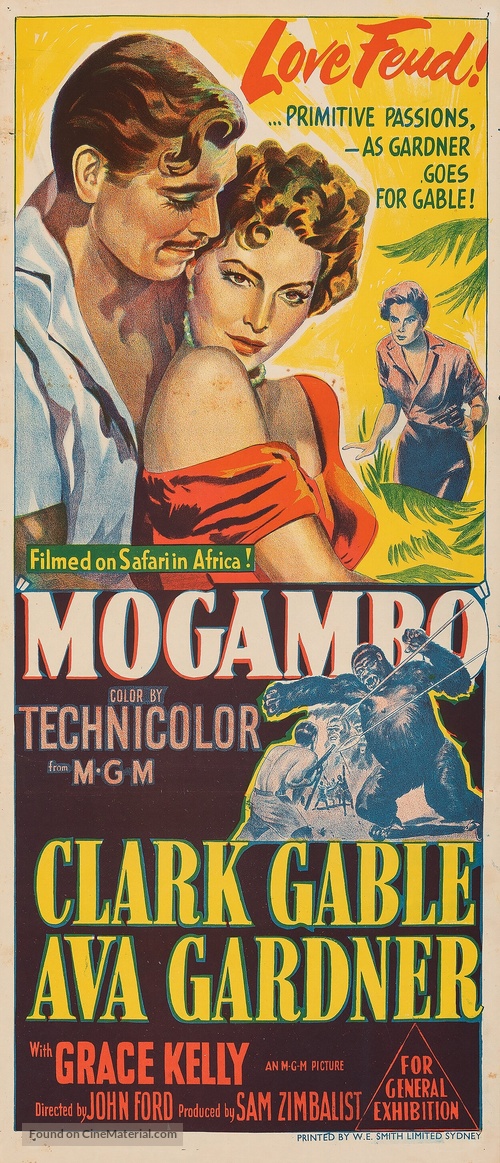 Mogambo - Australian Movie Poster
