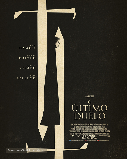 The Last Duel - Portuguese Movie Poster