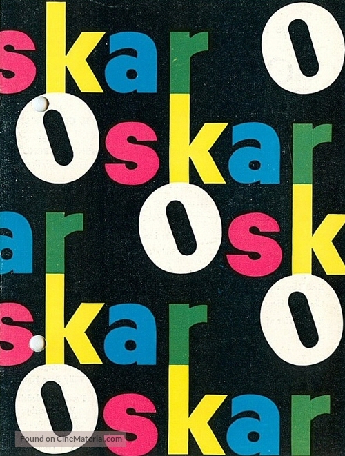 Oskar - Danish Movie Poster