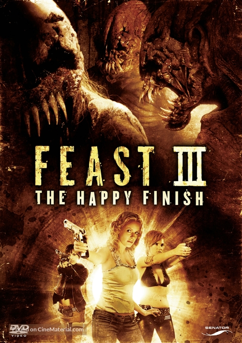 Feast 3: The Happy Finish - German DVD movie cover