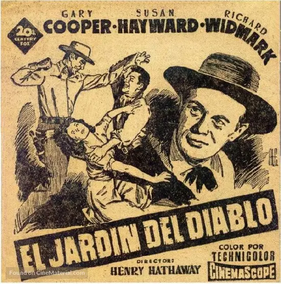 Garden of Evil - Spanish poster