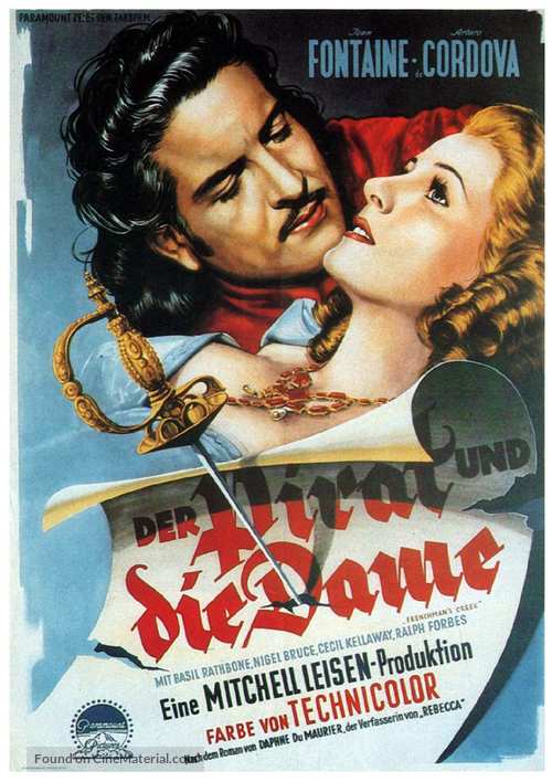 Frenchman&#039;s Creek - German Movie Poster