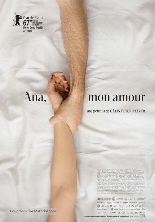 Ana, mon amour - Spanish Movie Poster