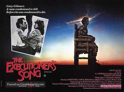 The Executioner&#039;s Song - British Movie Poster