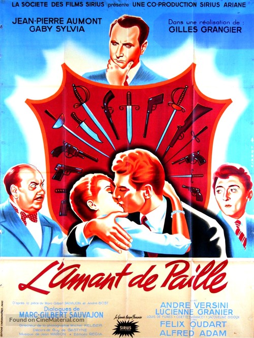 L&#039;Amant de paille - French Movie Poster