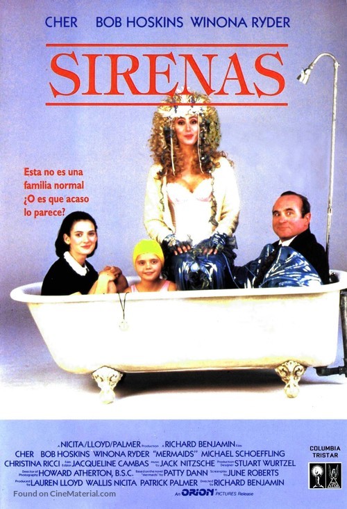 Mermaids - Spanish Movie Poster