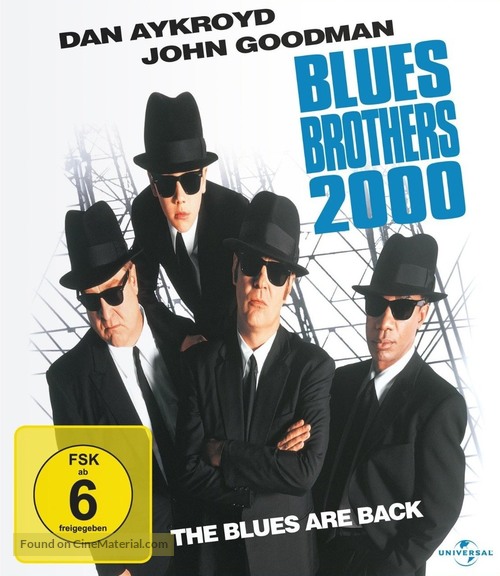 Blues Brothers 2000 - German Blu-Ray movie cover
