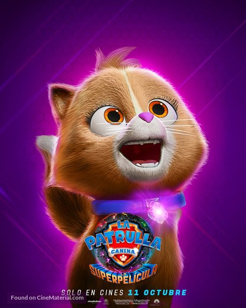 PAW Patrol: The Mighty Movie - Spanish Movie Poster