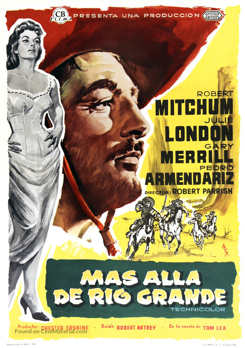 The Wonderful Country - Spanish Movie Poster
