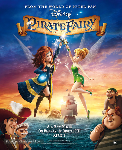 The Pirate Fairy - Video release movie poster
