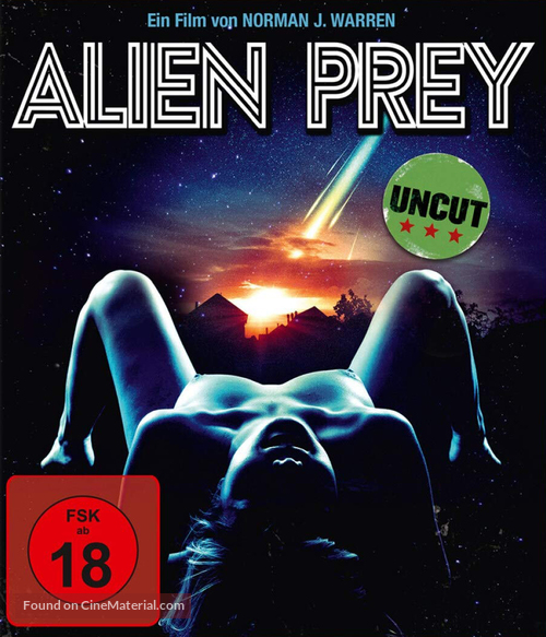 Prey - German Blu-Ray movie cover