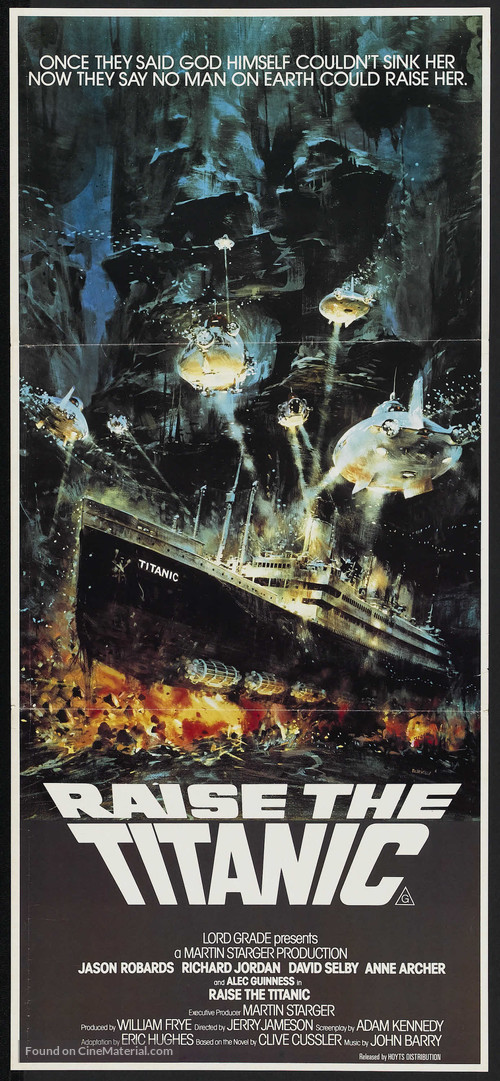 Raise the Titanic - Australian Movie Poster