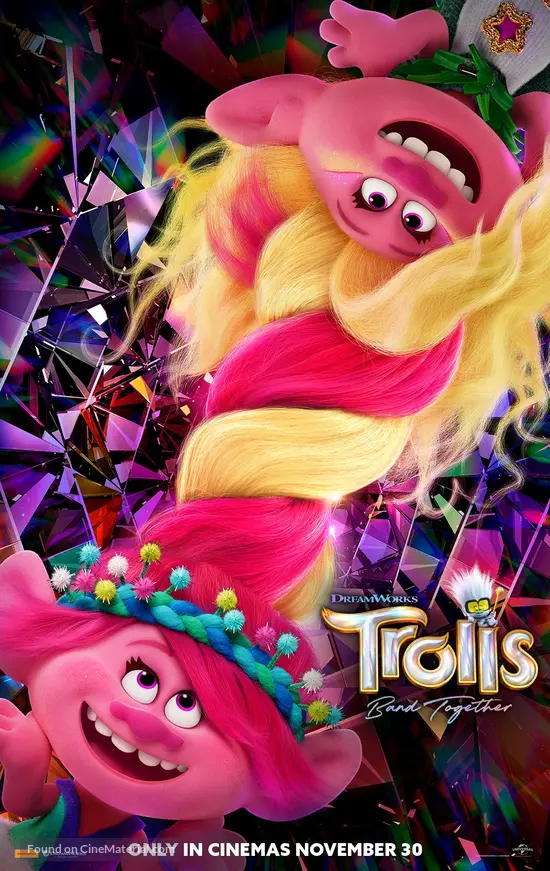 Trolls Band Together - Australian Movie Poster