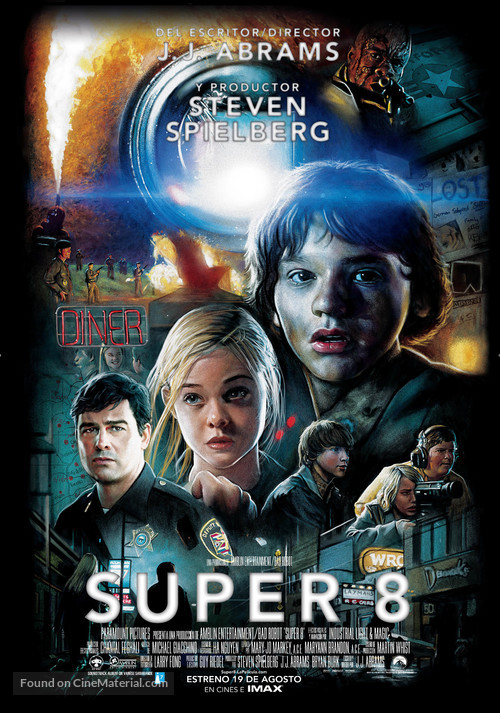 Super 8 - Spanish Movie Poster