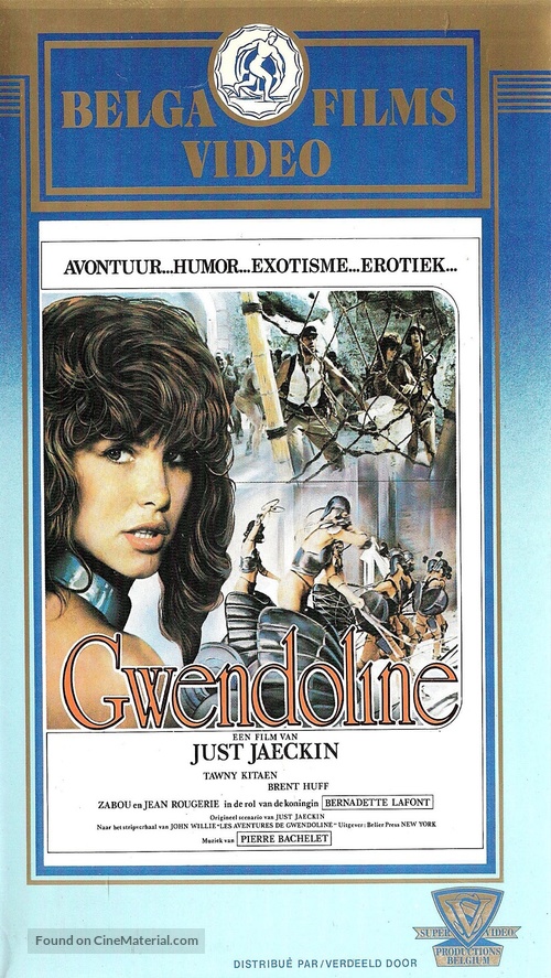 Gwendoline - Dutch VHS movie cover