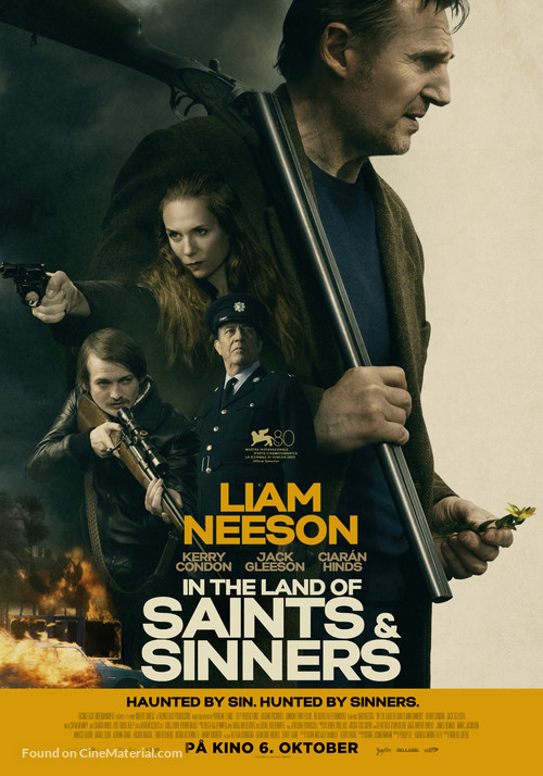 In the Land of Saints and Sinners - Norwegian Movie Poster