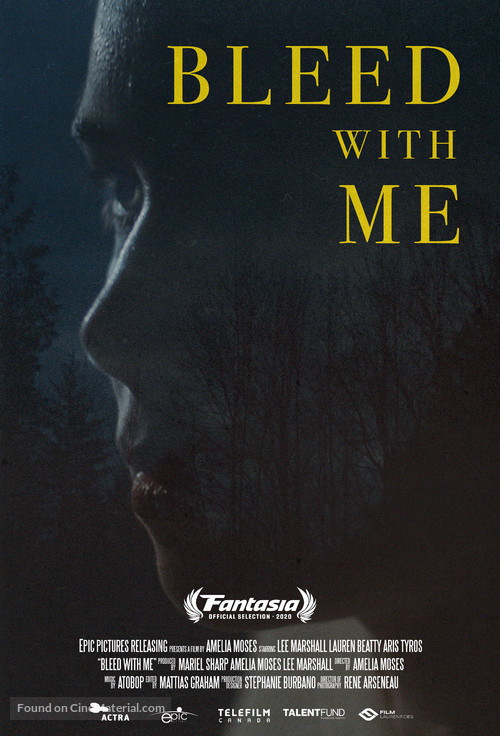 Bleed with Me - Canadian Movie Poster