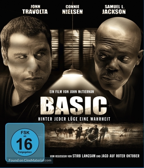 Basic - German Blu-Ray movie cover