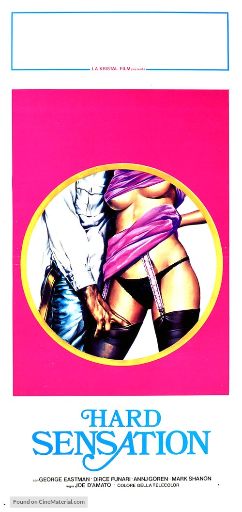 Hard Sensation - Italian Movie Poster