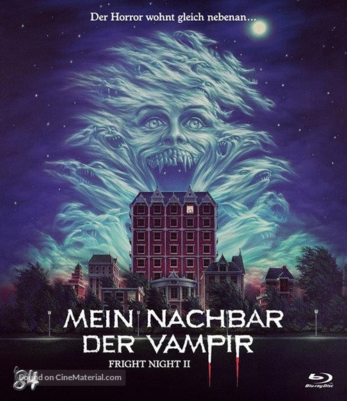 Fright Night Part 2 - German Blu-Ray movie cover