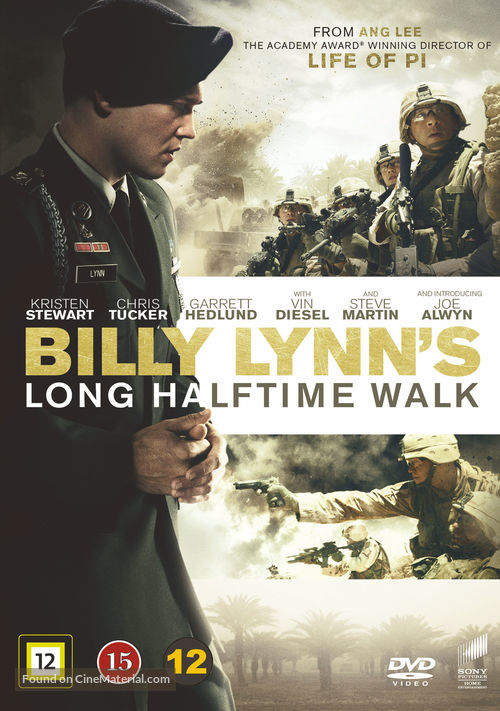 Billy Lynn&#039;s Long Halftime Walk - Danish Movie Cover