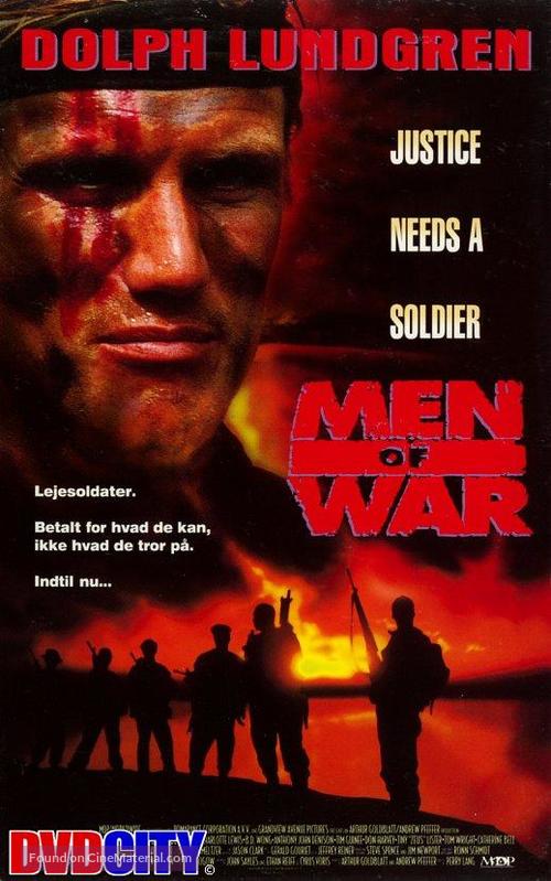 Men Of War - Danish VHS movie cover