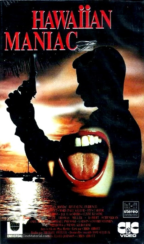 Revealing Evidence: Stalking the Honolulu Strangler - French VHS movie cover