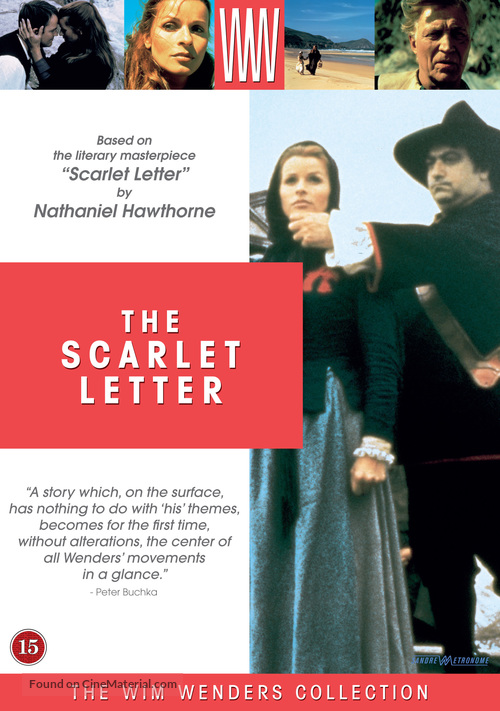 &quot;The Scarlet Letter&quot; - Danish Movie Poster
