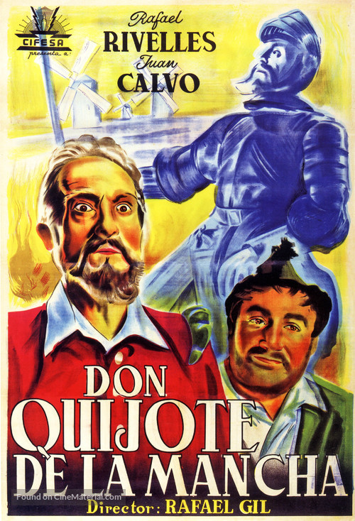 Don Quijote de la Mancha - Spanish Movie Poster